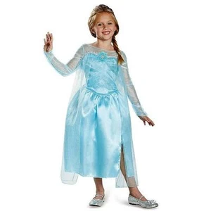 NEW Disguise Disney Frozen Elsa Snow Queen Gown Classic Girls Costume, XS 3/4 - Picture 1 of 1