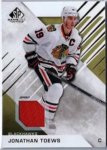 JONATHAN TOEWS 2016-17 SP GAME USED EDITION GAME USED JERSEY - Picture 1 of 1