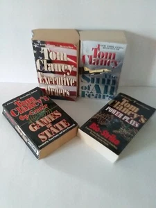 Tom Clancy 4 Bücher Taschenbuch Konvolut - guter Zustand  - Bild 1 von 10