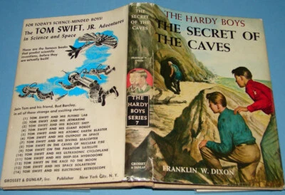 Hardy Boys #7 The Secret of the Caves DJ - Image 1 of 3