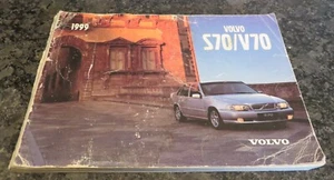 Vintage Volvo S70/V40 1999 TP 4458/1 Owners Manual Genuine Hand Book - Picture 1 of 23
