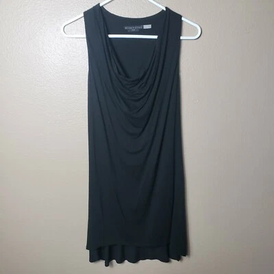Alice + Olivia Base Drape Front Racerback Tank Dress-Size XS - Image 1 of 4