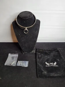 Collana Girocollo Bondage Canale Asso Argento - Foto 1 di 4