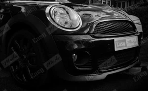 3PCS Mini Cooper S & JCW Models Black Gloss Aero Grill Gen 2 R55 R56 R57 R58 R59 - Picture 1 of 9