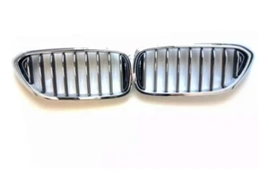 Fit for 17-20 BMW 5-Series G30 G31 Front Bumper Grille All Chrome - Foto 1 di 1