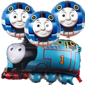 31”JUMBO THOMAS the Train Foil Balloon Bouquet birthday baby shower Party Decor - Picture 1 of 14