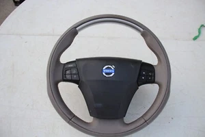 07 Volante de cuero Volvo OEM con crucero/audio para C30 C70 S40 V50 - Imagen 1 de 9