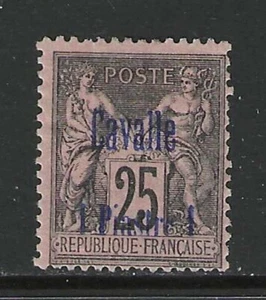 1893 French offices in Turkey CAVALLE 1 Piaster. issue mint* $ 28.00 - Picture 1 of 1