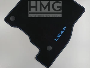 New genuine Nissan carpet mats to suit Leaf ZE1 - ELECTRIC BLUE - Picture 1 of 7