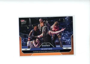 2025 Topps Now WWE The Wyatt Sicks #53 Fearsome Faction Bray B-Day Orange 20/25 - Picture 1 of 2