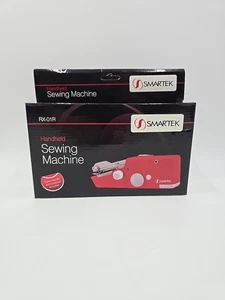 Smartek Portable Handheld Sewing Machine Red RX-01R Cordless Compact Lightweight - Picture 1 of 11