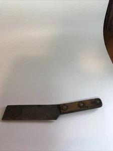 Stortz-Phila, PA Butchers Meat Cleaver 5” Blade 3 3/4” Handle, Copper Rivets - Imagen 1 de 6