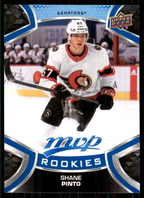 2020-21 Upper Deck MVP Blue SP #236 Shane Pinto RC Rookie Ottawa Senators - Image 1 of 2