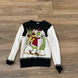 The Grinch Holidays Kids Pullover Sweater Size Large - Picture 1 of 6