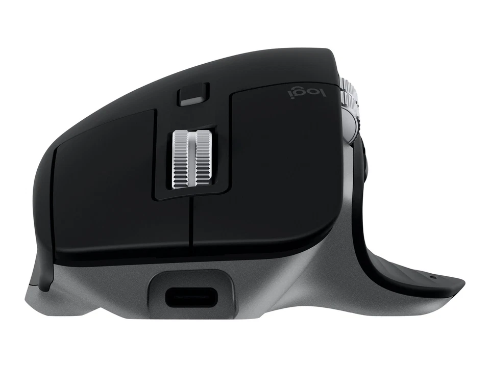 Mouse Logitech MX Master 3S for Mac 8000 dpi Nero Nero/Argentato