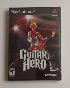 Guitar Hero (Sony PlayStation 2, PS2 - 2005) Factory Sealed - Picture 1 of 2