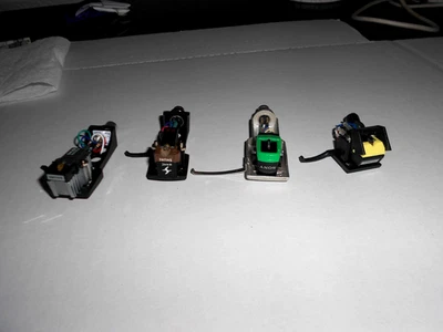 Lote de 4 carcasas y cartuchos de cabezal giratorio vintage - Shure y Sony ¡Leer por favor! Foto 1 de 4