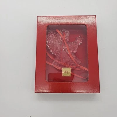 Mikasa Cristal Transparente Ángel Navidad Vacaciones Adorno 3" (M) Foto 1 de 2