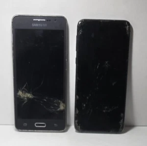 Lot téléphone Samsung Galaxy 2 pour pièces ou pièces - Photo 1 sur 2