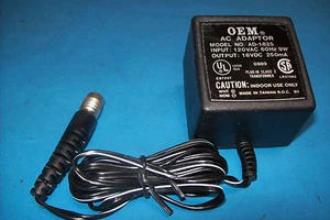 OEM AD-1825 AC ADAPTER INPUT: 120VAC 60HZ, 9W, OUTPUT: 18VDC, 250mA - Bild 1 von 3