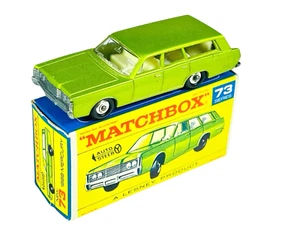 Matchbox Lesney Superfast MB73 1968 Mercury Commuter Wagon w/Dogs and F Type Box - Picture 1 of 12