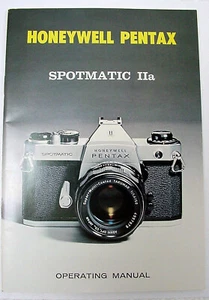 Honeywell Pentax Spotmatic IIa Instructions | 1972 | 44p | NOS | New | $22 | - Picture 1 of 3