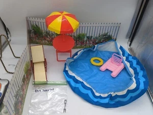 VINTAGE SEARS EXKLUSIVES BARBIE GRILL- UND POOLSET 70ER JAHRE - Bild 1 von 7