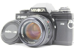 Minolta X-600 SF MD Rokkor 50mm F1.4 Film Camera Body Lens Set