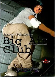 2000 Fleer Adrenalin Big Air Club Karte #9BA Aaron Feinberg - Bild 1 von 2