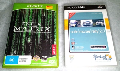 Enter the Matrix  & Colin McRae Rally 2.0 Mixed Lot PC Games DVD - Image 1 of 4