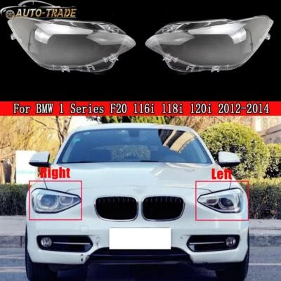Headlight Lens Cover Shell Clear For BMW 1 Series F20 116i 118i 120i 2012-2014 Foto 1 de 4