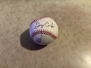 GARY CARTER, 2011 🖌️🥎AUTOGRAPHED 🥎🖌️, w/ Other Met Unidentified Signatures ! - Picture 1 of 3