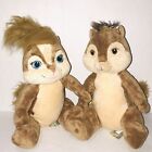 Build A Bear Alvin And The Chipmunks ~Alvin & Brittany Retired Cuddly Plush Toys