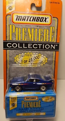 Matchbox Premiere Street Machines Collection ’70 Pontiac GTO - Image 1 of 4