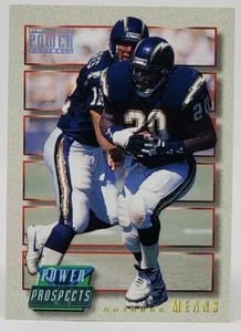 1993 Pro Set Power Power Prospects Natrone Means #PP18 Rookie RC - Picture 1 of 2