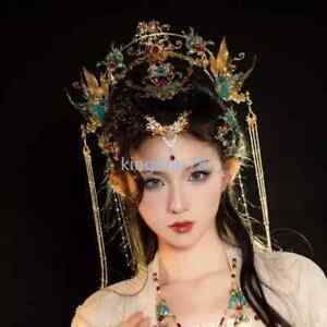 Chinese Hanfu Hair Vintage Alloy Tassel Bride Hanfu Accessories Hairpin  Pendant