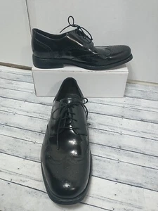 Johnston & Murphy Black Dress Shoes Men’s Size 9.5M - Picture 1 of 9