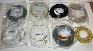 VINTAGE? New Old Stock Telephone 3 - Line Cords!! Black, White, Gold, Sage! - Picture 1 of 9