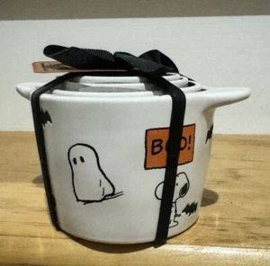 Rae Dunn Halloween Pumpkin Snoopy Measuring Cups New HTF - Picture 1 of 3