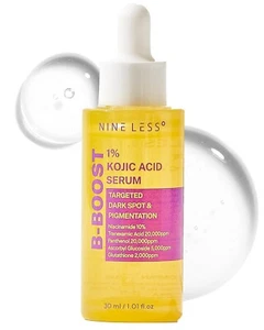 NineLess B-Boost 1% Kojic Acid Serum W/ 10% Niacinamide 2% Tranexamic Acid 30ML - Picture 1 of 10