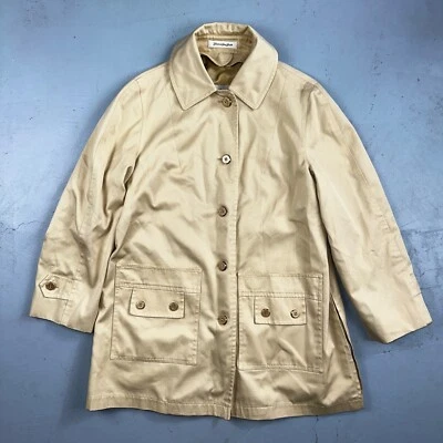 Abrigo Misty Harbor Any Weather para mujer talla 16 beige regular de colección años 70 Foto 1 de 4