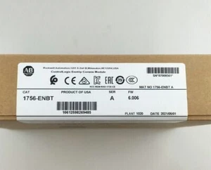 New Allen Bradley AB PLC 1756-ENBT SER A ControlLogix EtherNet/IP Comms Module - Picture 1 of 1