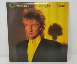 ROD STEWART TONIGHT I'M YOURS 1981 LP W/ LYRIC SLEEVE Tora Tora Tora - Picture 1 of 3