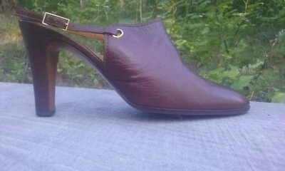 Vintage Delman Slingback Heels Shoes Women Size 9 M Made in Italy - Image 1 of 4
