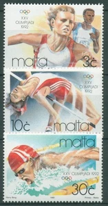 Malta 1992 Olympische Sommerspiele Barcelona 890/92 postfrisch - Picture 1 of 1