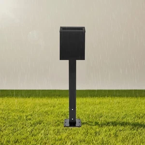 7.1*7.1inch Mailbox Mounting Post Mailbox Post with Post Base for Outside - Picture 1 of 18