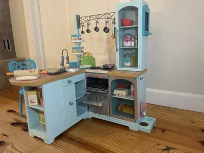 American Girl Doll Gourmet Kitchen Set–Nearly Complete with Accessories(retired) - Image 1 of 4