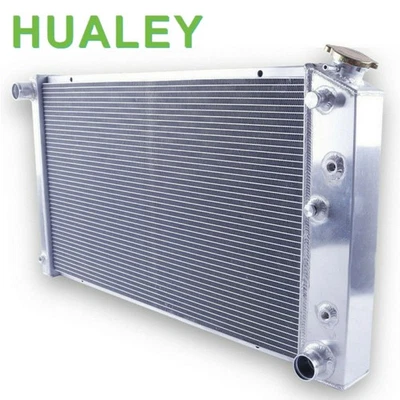 Radiador de aluminio 3 filas para camioneta Chevy GMC C/K C10/20/30 1973-1986 Suburban CU161 Foto 1 de 4