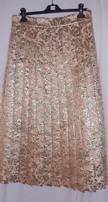 DOLCE AND GABBANA - FALDA JACQUARD - TALLA UK 14 ITALIA 46 Foto 1 de 4