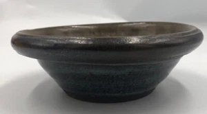 Studio Art Pottery Signed CB Blue Glaze Color Bowl 6.5” - Picture 1 of 9